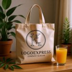 画像8: エレガントなKの文字と葉っぱのロゴ (8)