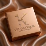 画像14: 葉をあしらったKのロゴ (14)