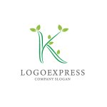 画像3: 葉をあしらったKのロゴ (3)