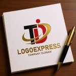 画像6: TDの文字と軌道が融合するダイナミックロゴ (6)