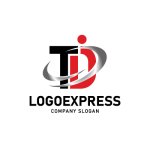 画像1: TDの文字と軌道が融合するダイナミックロゴ (1)