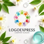 画像9: カラフルな手と手を取り合う共創ロゴ (9)