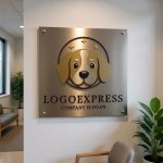 画像14: キュートな犬のロゴ (14)