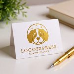 画像16: キュートな犬のロゴ (16)