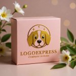 画像10: キュートな犬のロゴ (10)