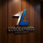 画像5: 1とLの文字が融合するスピードテクノロジーロゴ (5)