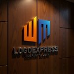 画像5: WMの文字が融合した立体キューブロゴ (5)