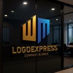 画像15: WMの文字が融合した立体キューブロゴ (15)