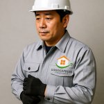 画像5: 家と上昇する矢印の希望ロゴ (5)