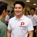 画像14: P字の立体的なモダンロゴ (14)