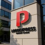 画像8: P字の立体的なモダンロゴ (8)