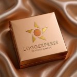 画像14: 輝く太陽と星のロゴ (14)