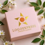 画像10: 輝く太陽と星のロゴ (10)