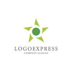 画像3: 輝く太陽と星のロゴ (3)