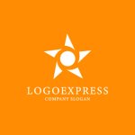 画像4: 輝く太陽と星のロゴ (4)