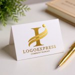 画像16: スタイリッシュなI文字ロゴ (16)