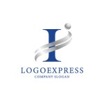 画像3: スタイリッシュなI文字ロゴ (3)