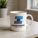 画像16: I字のスピードラインと連結テクノロジーロゴ (16)