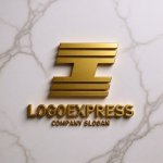 画像13: I字のスピードラインと連結テクノロジーロゴ (13)