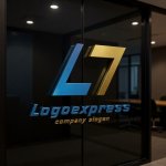 画像15: L字と7が融合するスピードテクノロジーロゴ (15)