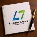 画像6: L字と7が融合するスピードテクノロジーロゴ (6)