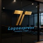 画像15: T字のスピード感あふれるモダンロゴ (15)