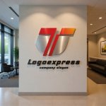 画像10: T字のスピード感あふれるモダンロゴ (10)