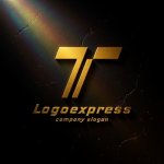 画像12: T字のスピード感あふれるモダンロゴ (12)