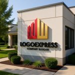 画像15: Wの文字を象徴する堅実な建物ロゴ (15)