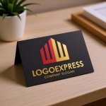 画像6: Wの文字を象徴する堅実な建物ロゴ (6)