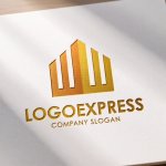 画像11: Wの文字を象徴する堅実な建物ロゴ (11)