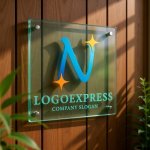 画像11: N字と星が輝く希望の未来ロゴ (11)