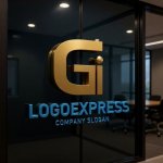 画像15: 「Gi」の文字を融合したモダンロゴ (15)