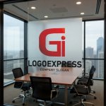 画像11: 「Gi」の文字を融合したモダンロゴ (11)