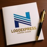 画像6: N字のスピードラインと信頼テクノロジーロゴ (6)