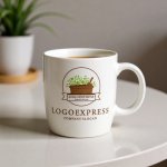 画像16: 豊かな植木鉢とシャベルのガーデニングロゴ (16)