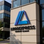 画像8: LAの文字が融合するシャープなテクノロジーロゴ (8)