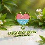 画像12: 聴診器と笑顔のハートが融合した医療ケアロゴ (12)