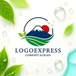 画像9: 富士山と日の出の希望エコロゴ (9)