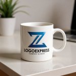 画像16: Z字の立体的なモダンテクノロジーロゴ (16)