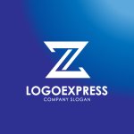 画像4: Z字の立体的なモダンテクノロジーロゴ (4)