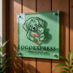 画像11: ハートを抱きしめる犬と猫のロゴ (11)