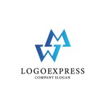 画像3: 重ねられたWとMのロゴ (3)