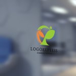 画像5: 葉と人が織りなすウェルネスロゴ (5)