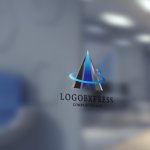 画像5: A字と軌道が融合する未来志向テクノロジーロゴ (5)