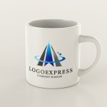 画像8: A字と軌道が融合する未来志向テクノロジーロゴ (8)