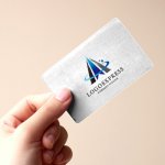 画像10: A字と軌道が融合する未来志向テクノロジーロゴ (10)