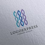 画像16: DNAと繋がりを象徴する3本のラインロゴ (16)