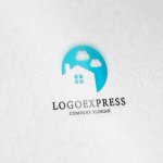 画像6: 家と雲が描かれた安心のホームロゴ (6)