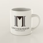 画像8: M字と柱の堅牢な構造ロゴ (8)